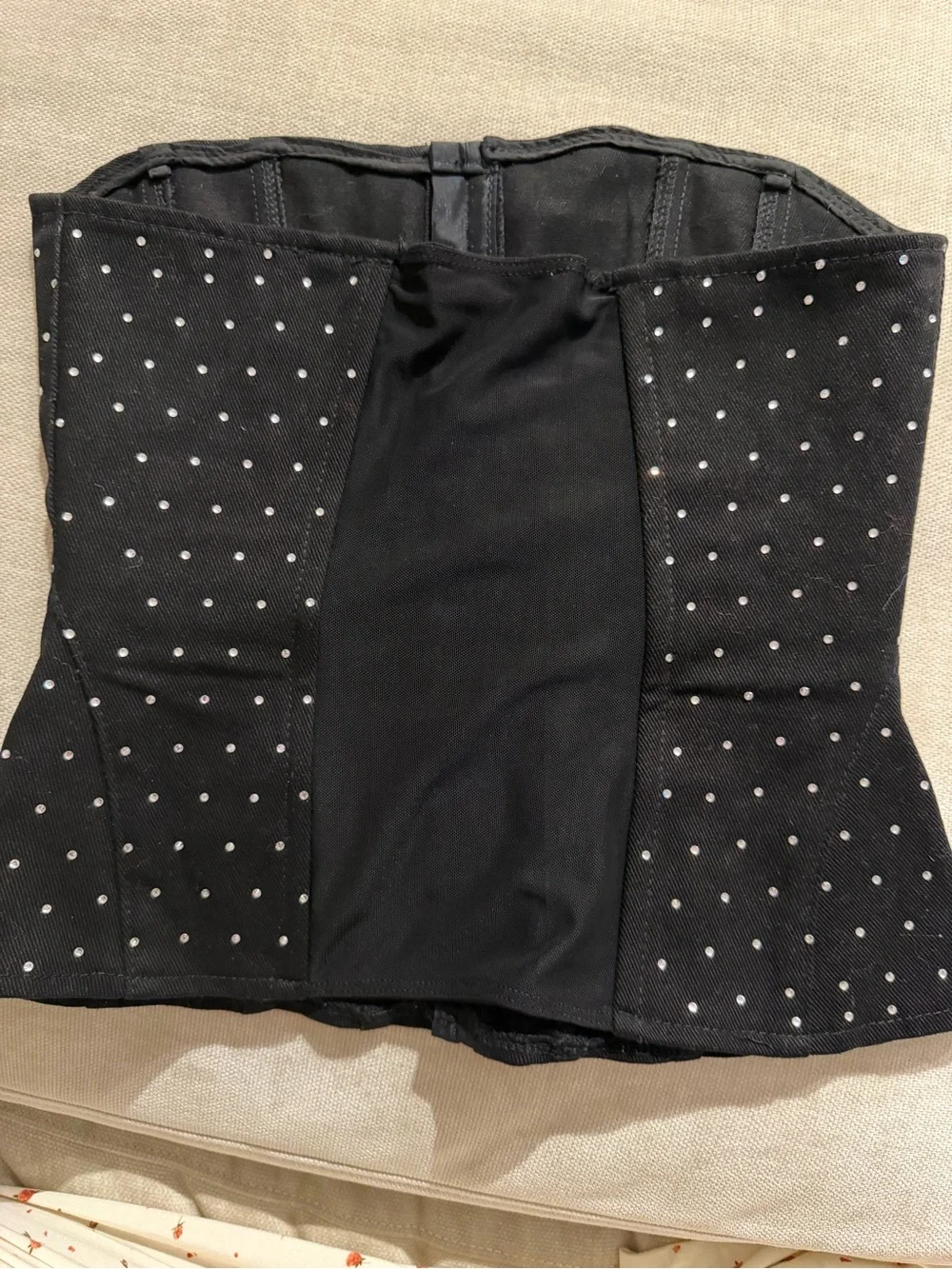 WeWoreWhat Black Embellished Corset - Picture 2 of 3